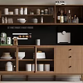 Middle Style Sideboard 3d model