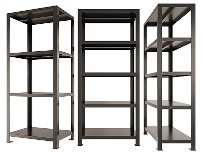 Shelf Cargo Rack Storage Rack Display Rack Container Warehouse Shelf 3d model