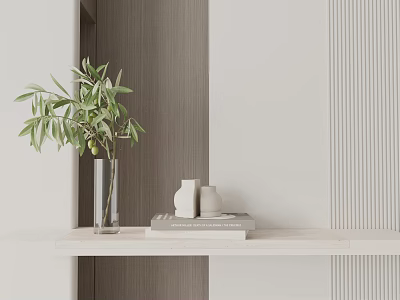 Modern ornaments combination 3d model