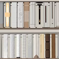Modern Special-Shaped Column Cylinder Creative Package Column Decorative Column 3d model