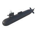 Type 095 nuclear submarine 3d model