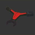 Modern Wrench Skateboard Tool 3d model