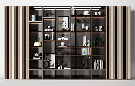 Modern Decorative Cabinet 3d model