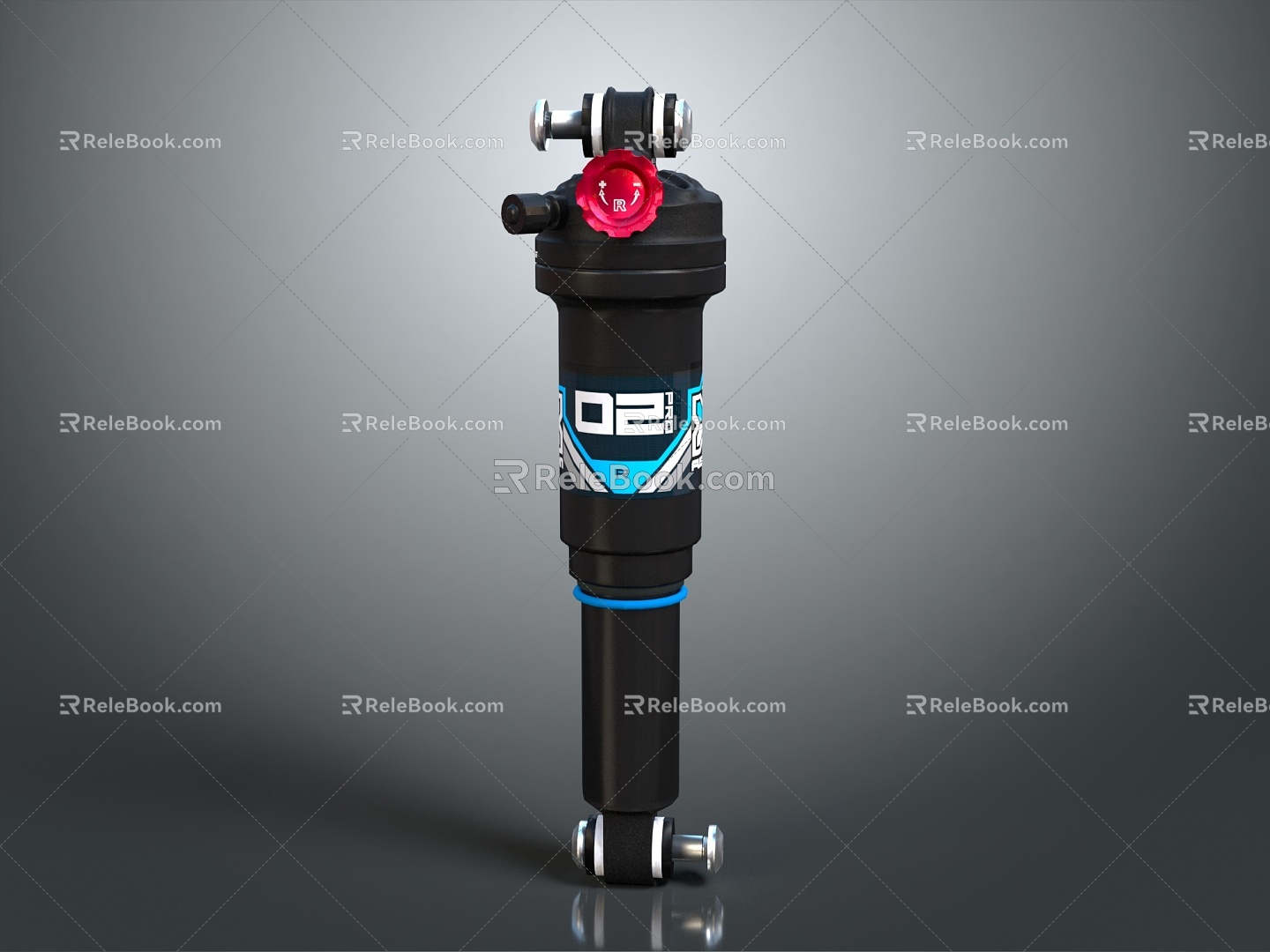 Modern shock absorber buffer spring tool 3d model