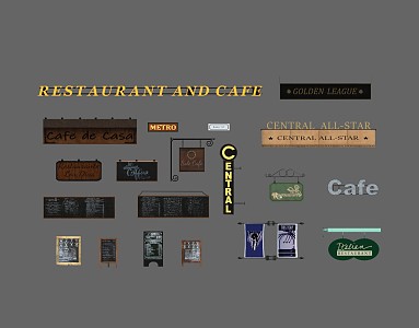 INDUSTRIAL LOFT SIGN 3d model