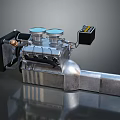 Engine Racing Engine Racing Engine Car Engine Car Engine Modern Vehicle 3d model