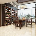 Well Organized Tobacco And Alcohol Store Interior With Shelves Supplements Section And Refrigerators