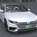 Modern Car Interior Design With Steering Wheel Dashboard Center Console And Seats