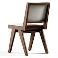 Modern Accent Chair With Gray Fabric Upholstery And Black Wooden Frame Design