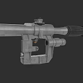 Tactical Rifle Scope With Precision Optical Sight And Metal Construction For Hunting