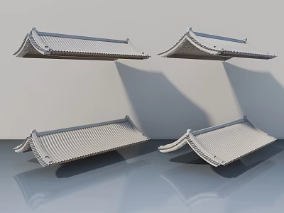 Modern Sofa and Coffee Table Combination Set With Elegant Design for Living Room 3d model
