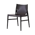 Modern Leather Leisure Chair With Sleek Design And Black Frame For Living Room Furniture