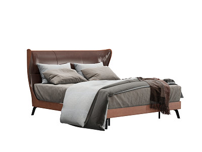 Modern Double Bed model