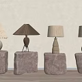 Quiet Table Lamp 3d model