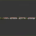 Modern Residential Area With Neatly Arranged Red Brick Roof Houses Green Lawns And Roads