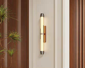 Quiet antique wall lamp metal wall lamp glass wall lamp long wall lamp 3d model