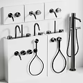 Modern Faucet Collection Featuring Various Contemporary Designs And Metallic Finishes On