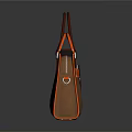 Stylish Everyday Tote Bags in Black Blue and Brown with Leather Handles