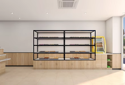 Modern Cake Shop 3d model