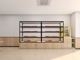 Modern Cake Shop 3d model