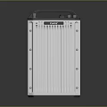 Cnfu Portable Power Station With Silver Casing Black Handle LCD Display And Multiple Ports