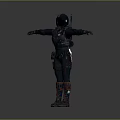 Tactical Protective Suit With Helmet Armor Vest And Boots Full Body Gear
