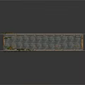 Classic Stone Arch Bridge with Masonry Railings and Greenery Details