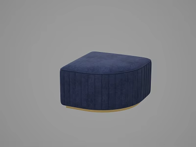 Light Luxury Foot Bed 3d model
