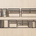 modern window folding window 3d model
