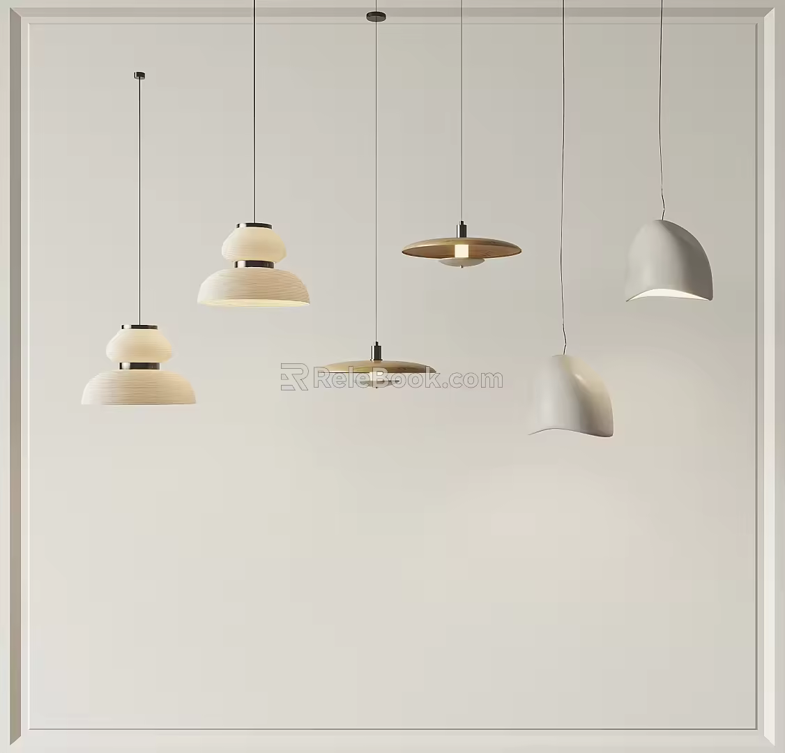 Quiet chandelier 3d model