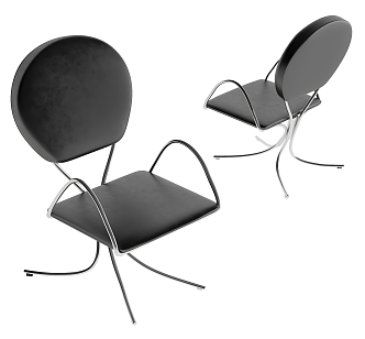 single chair 3d model