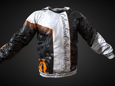 Hoodie Clothes Coat Clothing Coat 3d model