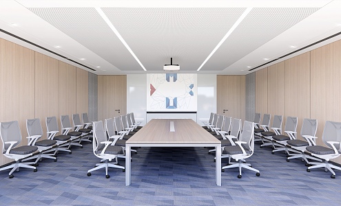 Conference Room 3d model