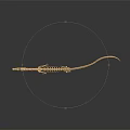 Modern Dinosaur Fossil Skeleton Animal Skeleton 3d model