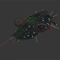 Spaceship Spacecraft 3d model