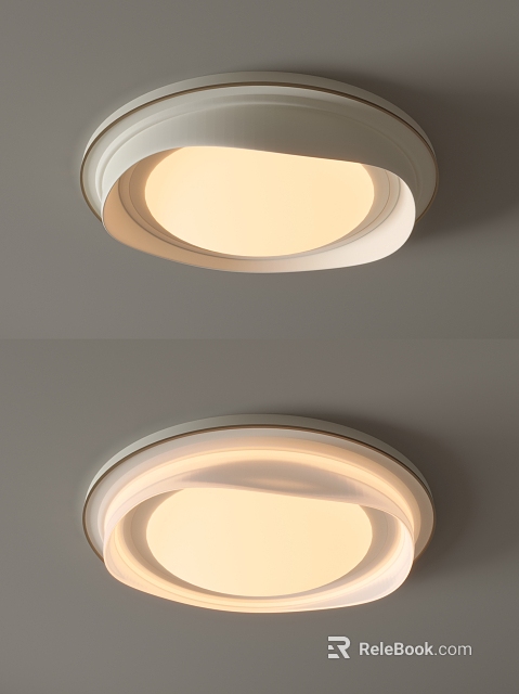 Modern Ceiling Light Fixtures With Unique Designs And Warm Illumination 3d model 