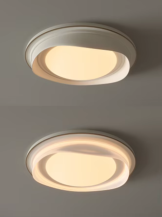 Ceiling lamp round ceiling lamp bedroom lamp artistic modeling lamps fashion living room lamp 3d model