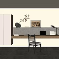 Study 3d model