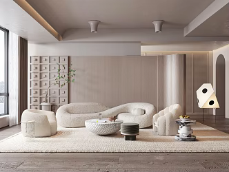The Silent Living Room 3d model