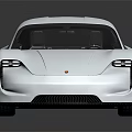 White Sports Car with Sleek Modern Design Streamlined Body and Black Alloy Wheels