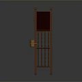 Wooden Storage Cabinet With Grille Doors Open Shelves Wooden Legs And Decorative Accent