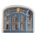 European-style entrance door 3d model