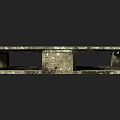 Old Worn Wooden Pallet With Rustic Slats And Aged Texture