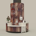 Modern Column Package Column 3d model