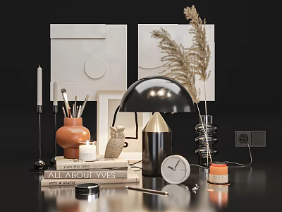 Modern Ornaments Combination Decorations Ornaments 3d model