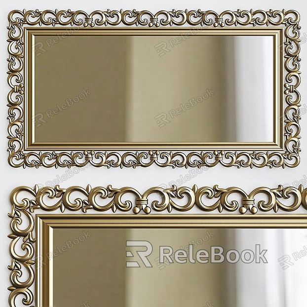 Classic Frame Mirror model