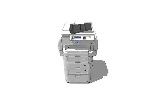 Modern Printers 3d model