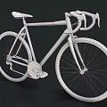 Giant TCR Red And Black Road Bicycle With Drop Handlebar And Lightweight Frame