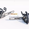 Modern chainsaw Old chainsaw 3d model