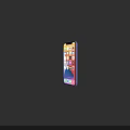 Modern Smartphone With Colorful Screen And Multiple App Icons On Dark Background